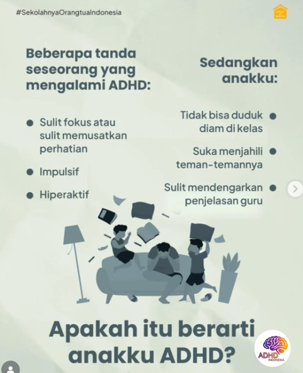 Ciri dan Gejala ADHD pada Anak Usia Dini di Kabupaten Kolaka Timur